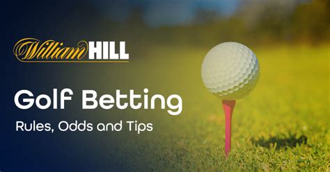 golf betting oddschecker|william hill golf betting odds.